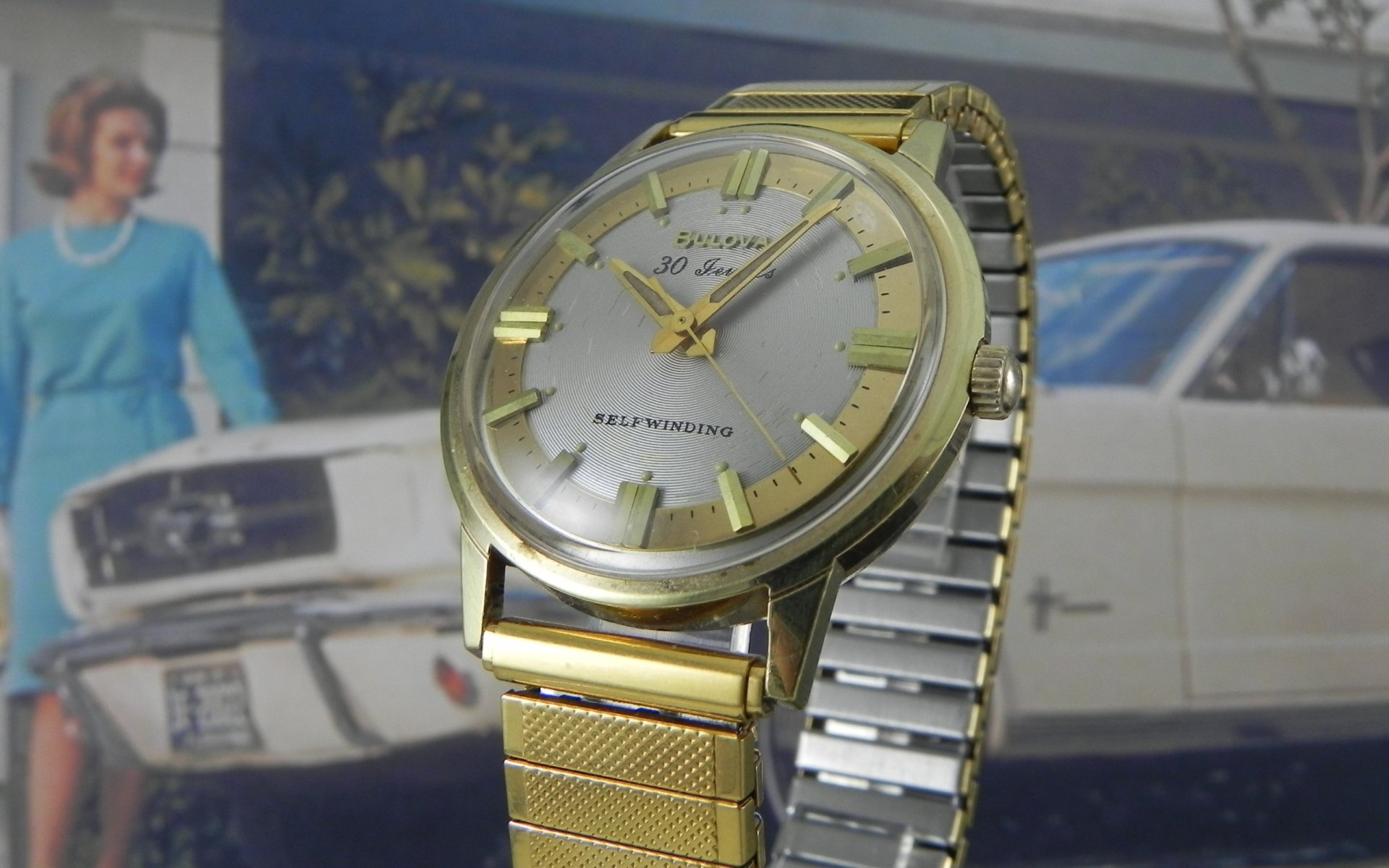 Download Bulova Man Made Watch HD Wallpaper