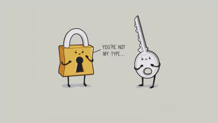  The wrong key