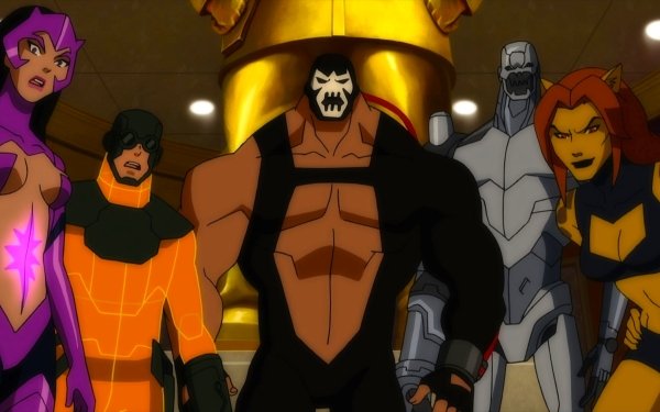 Movie Justice League: Doom Justice League Bane Cheetah Metallo Star Sapphire HD Wallpaper | Background Image