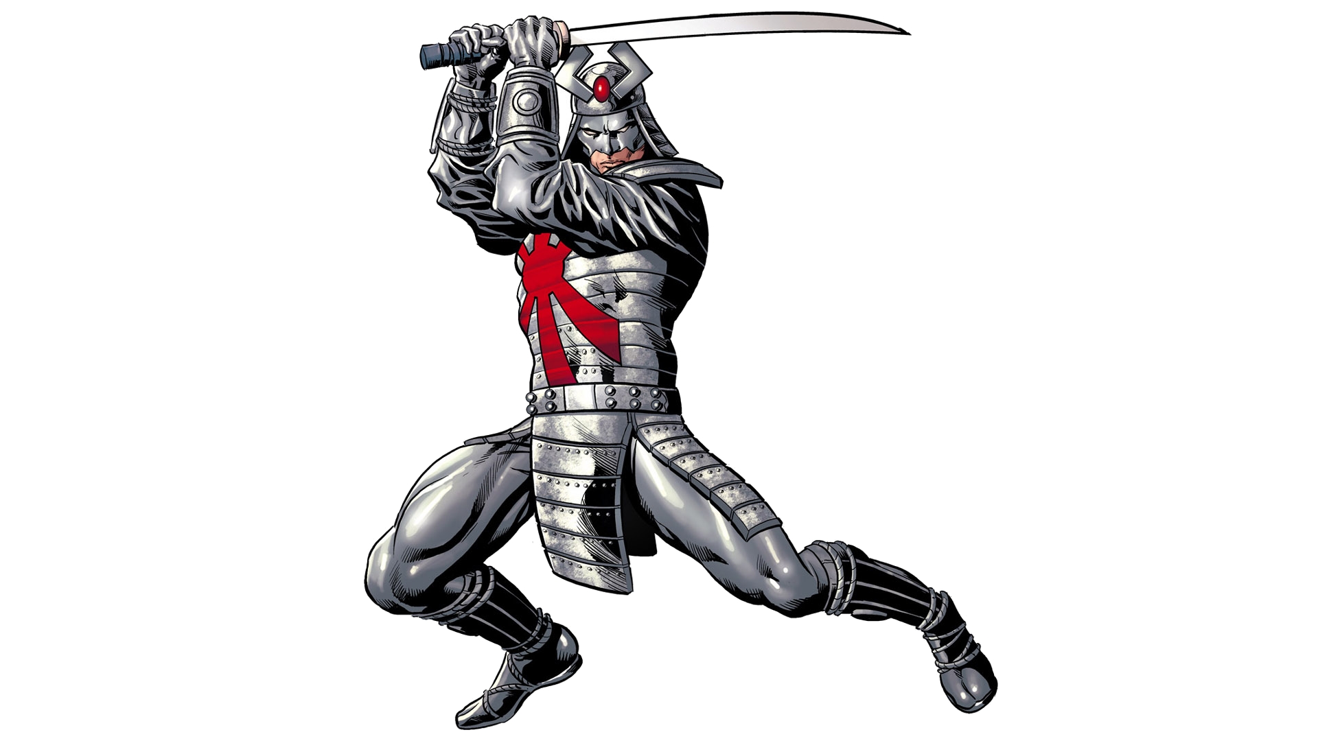 iron studios silver samurai