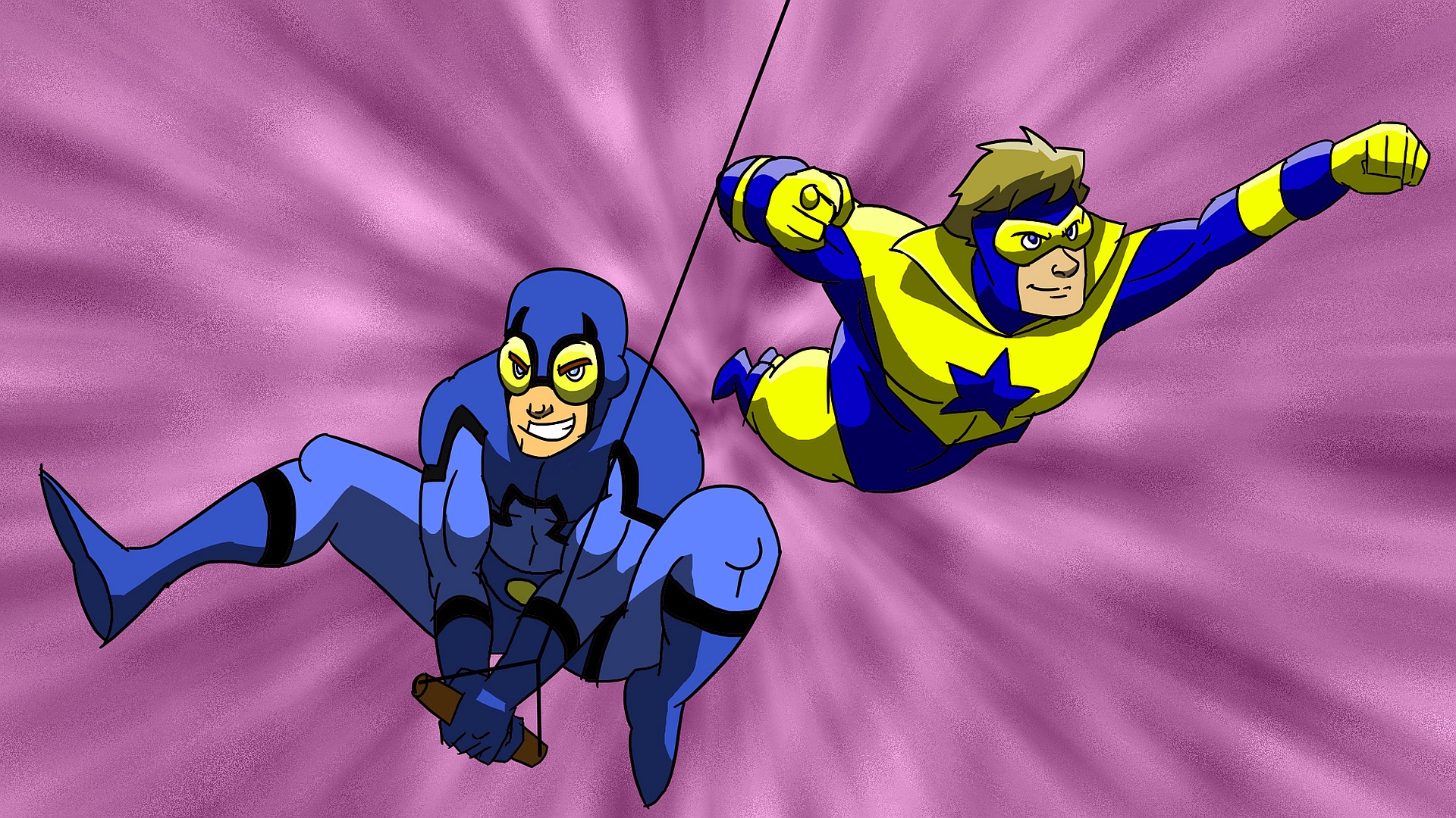 Comics Booster Gold HD Wallpaper | Background Image