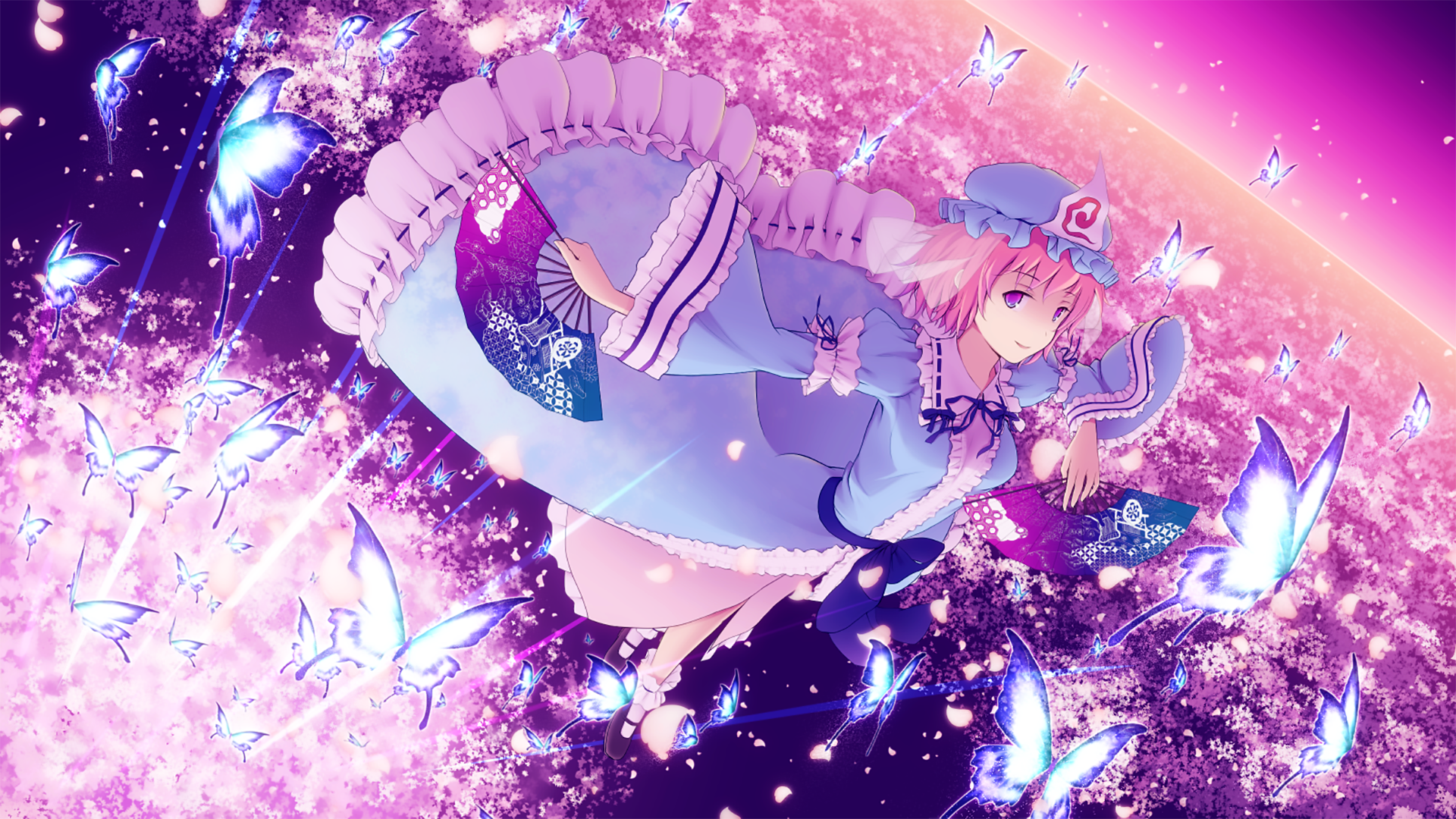 15++ Pink Anime Wallpaper 1920x1080 - Sachi Wallpaper