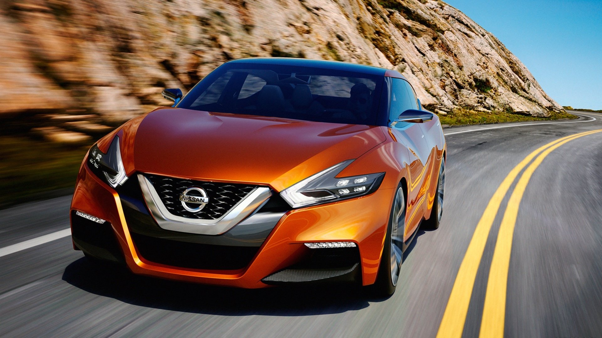 Download Vehicle 2014 Nissan Sport Sedan Concept HD Wallpaper