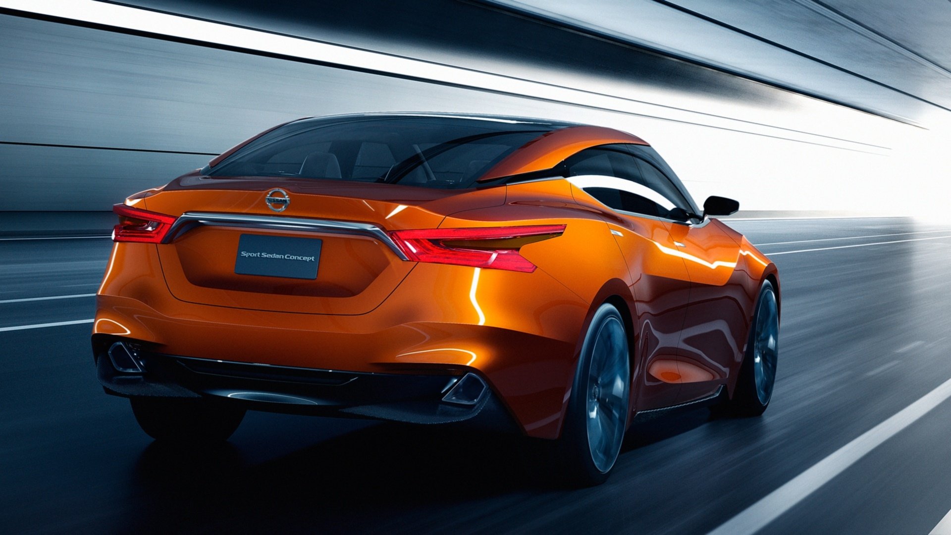 Download Vehicle 2014 Nissan Sport Sedan Concept HD Wallpaper