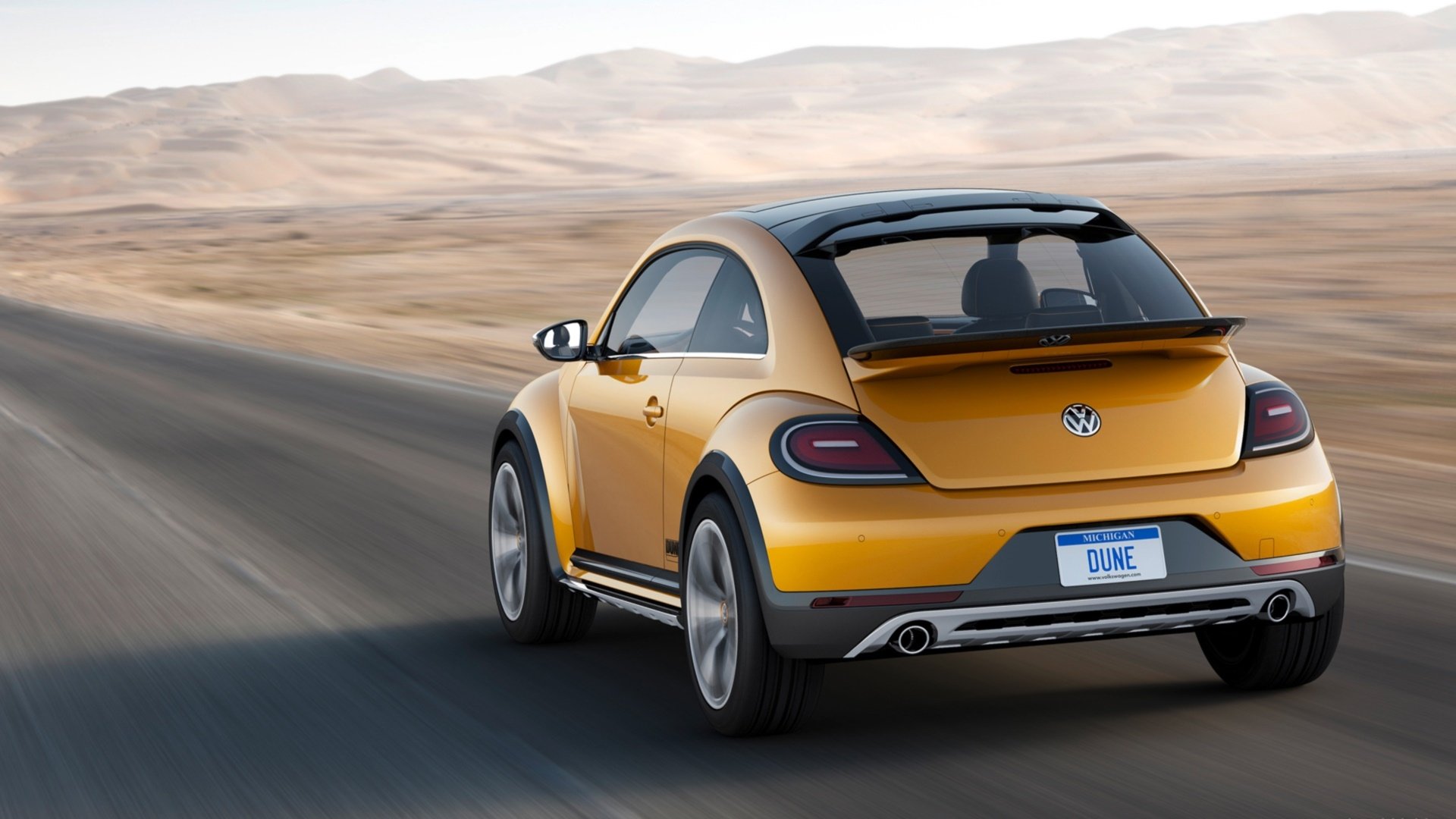 Download Vehicle 2014 Volkswagen Beetle Dune Concept HD Wallpaper