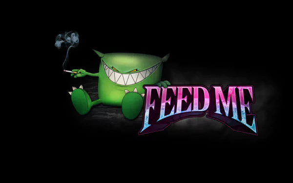 music Feed Me HD Desktop Wallpaper | Background Image
