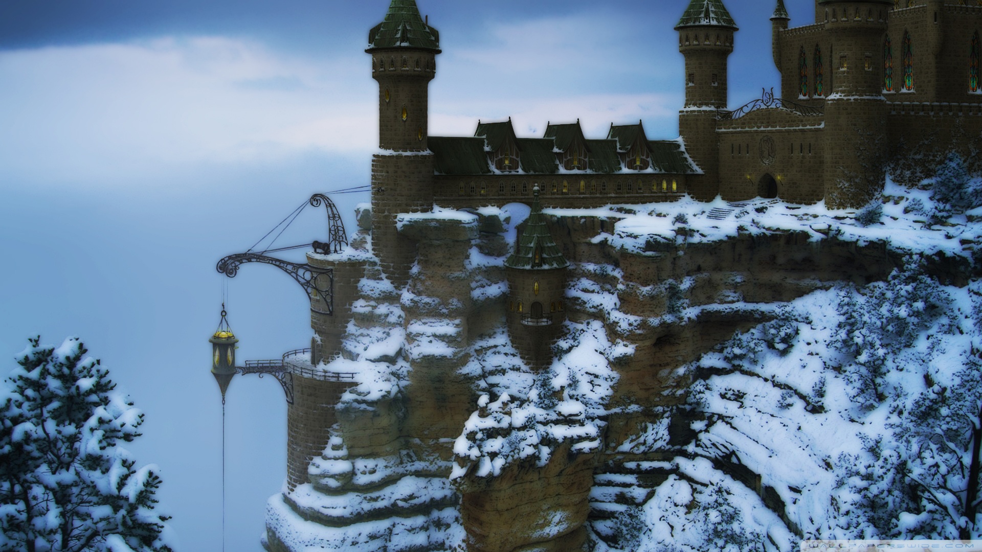 Download Fantasy Castle HD Wallpaper