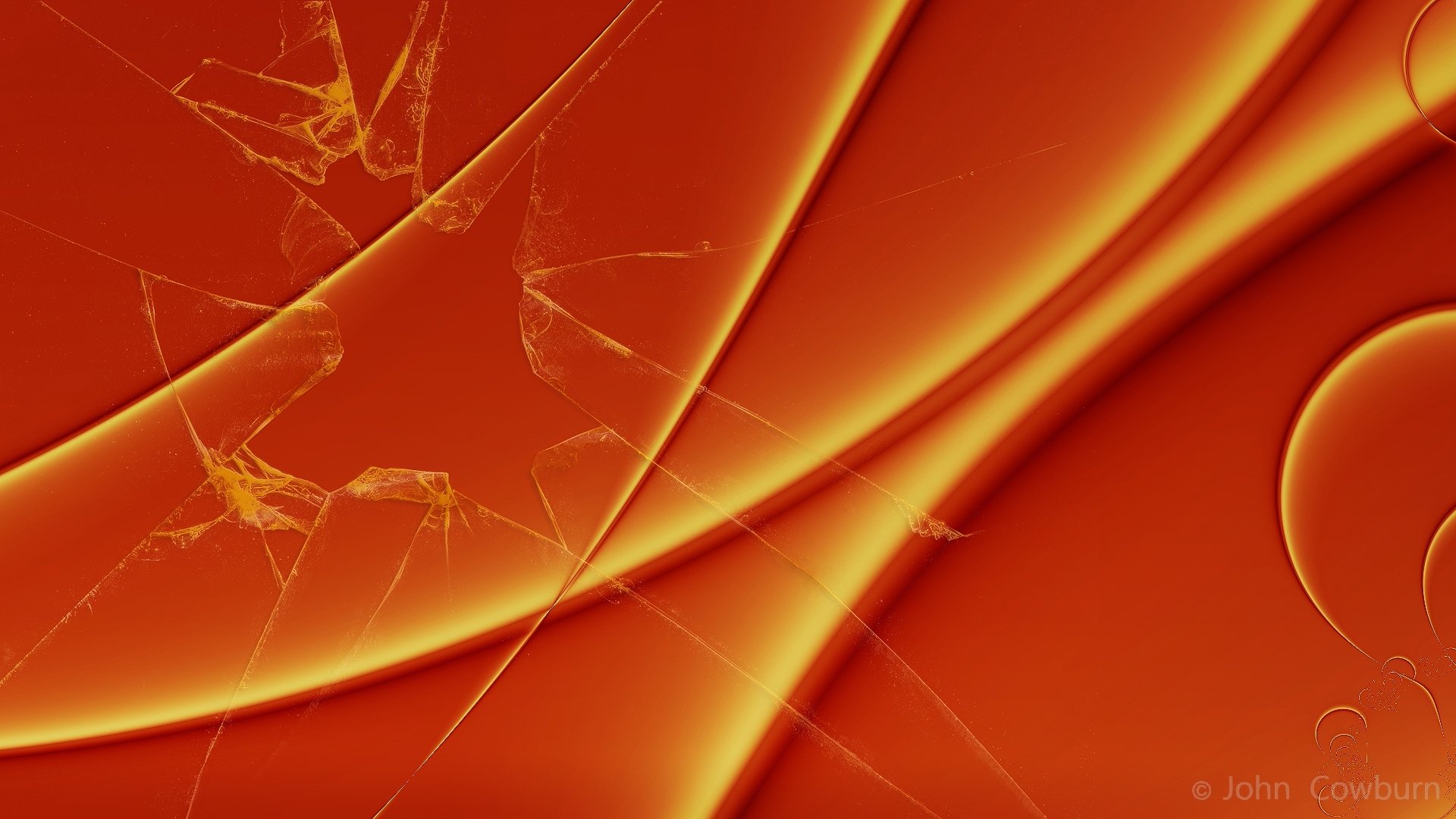 Download Abstract Broken Glass HD Wallpaper by john cowburn