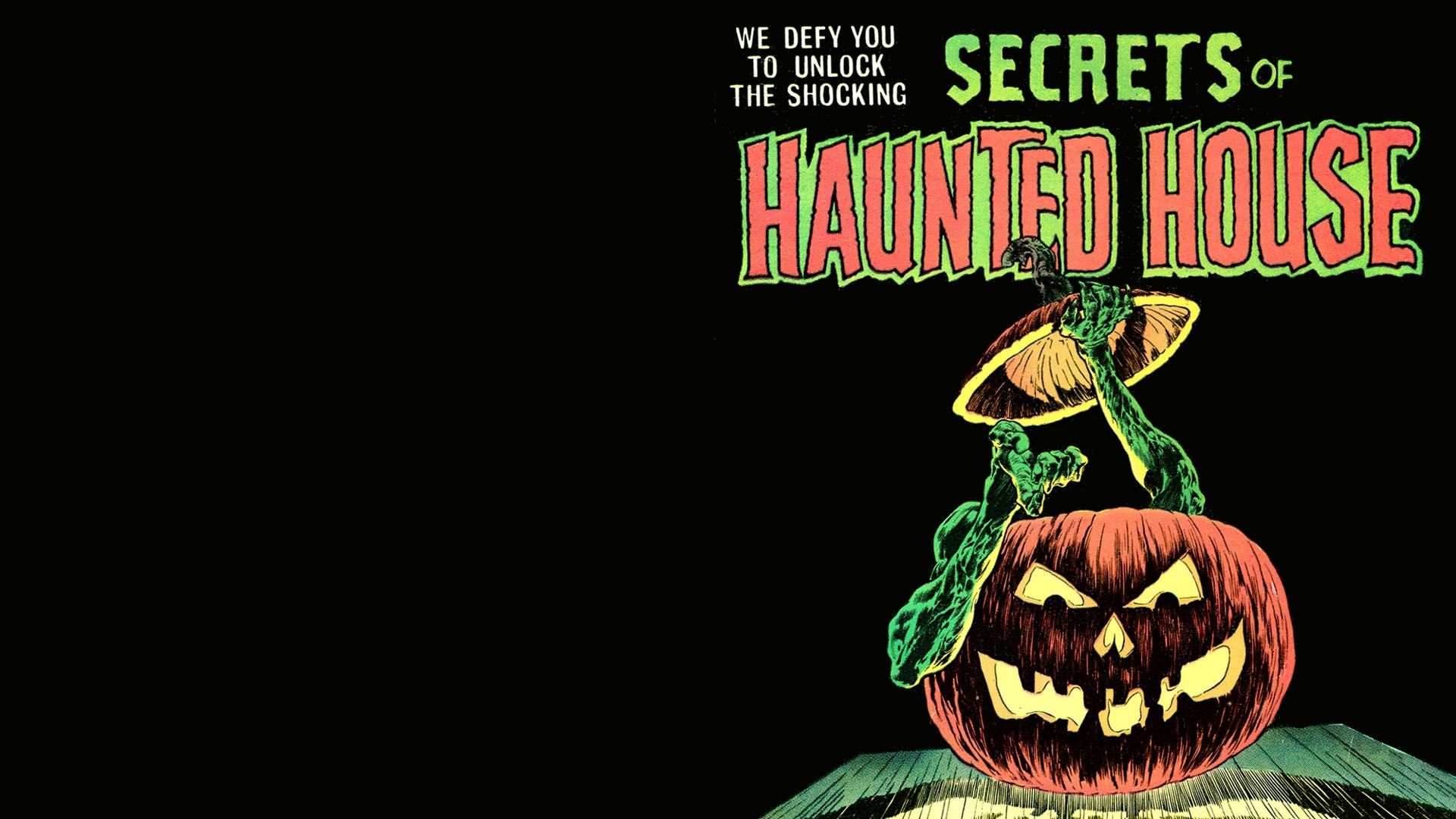 Comics Secrets Of Haunted House HD Wallpaper
