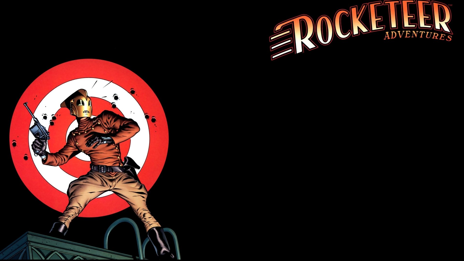 Download Comic Rocketeer HD Wallpaper