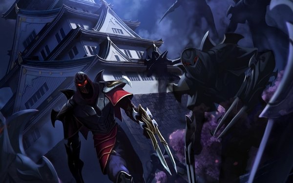 Computerspiele League Of Legends Zed Darius HD Wallpaper | Hintergrund