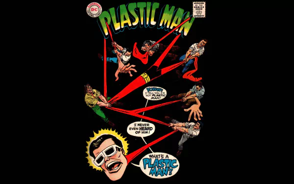 Comic Plastic Man HD Desktop Wallpaper | Background Image