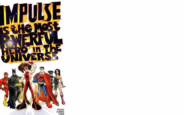 Comics Impulse Bart Allen Wonder Woman Flash Batman Green Lantern Superman Kyle Rayner Wally West HD Wallpaper | Background Image