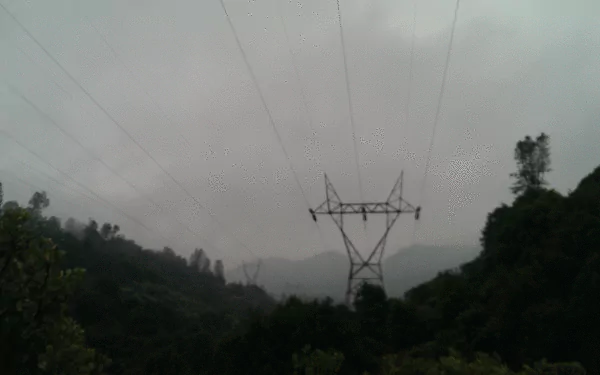 man made power line HD Desktop Wallpaper | Background Image