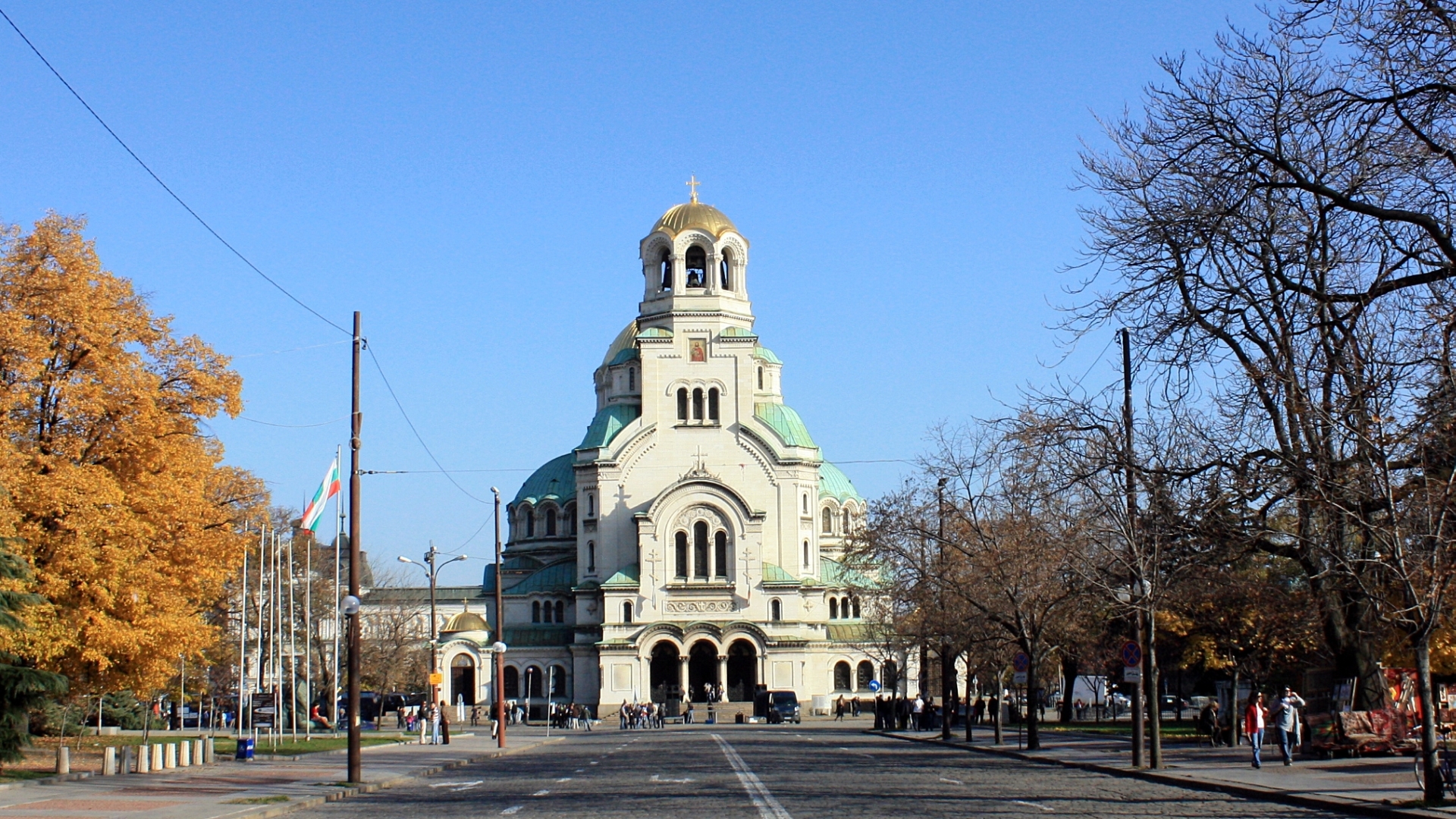 Religious Alexander Nevsky Cathedral, Sofia HD Wallpaper | Background Image