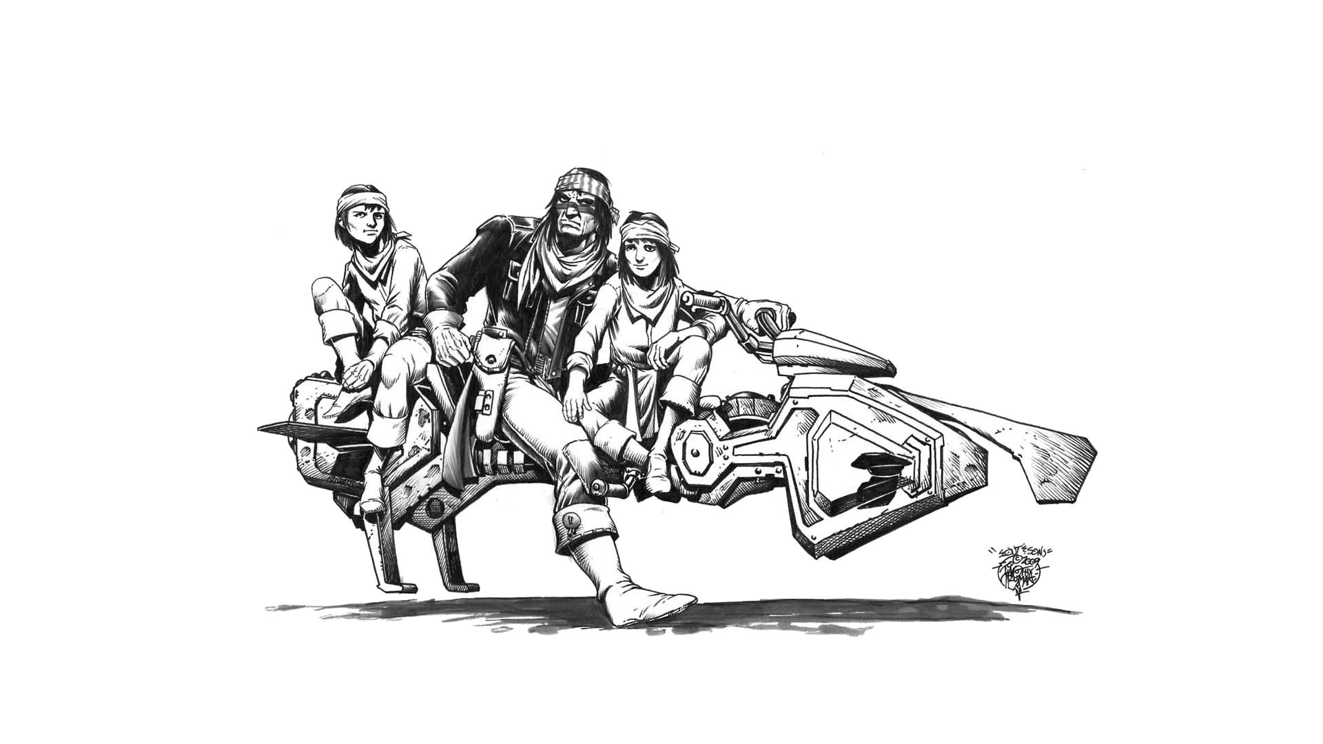 Download Comic Scout HD Wallpaper