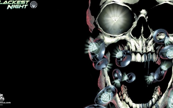 Comics Blackest Night Black Lantern HD Wallpaper | Background Image