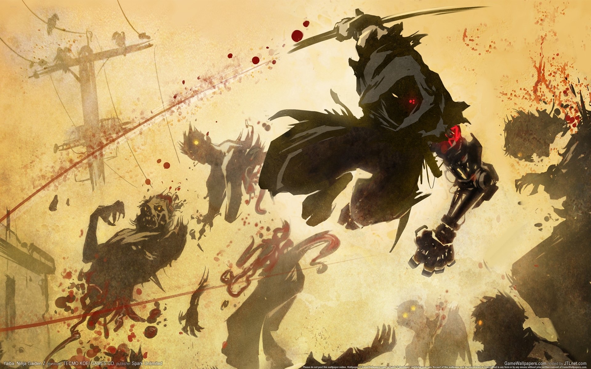 Download Video Game Yaiba: Ninja Gaiden Z HD Wallpaper