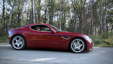 vehicle Alfa Romeo 8C Competizione HD Desktop Wallpaper | Background Image