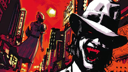 Comic American Vampire HD Desktop Wallpaper | Background Image