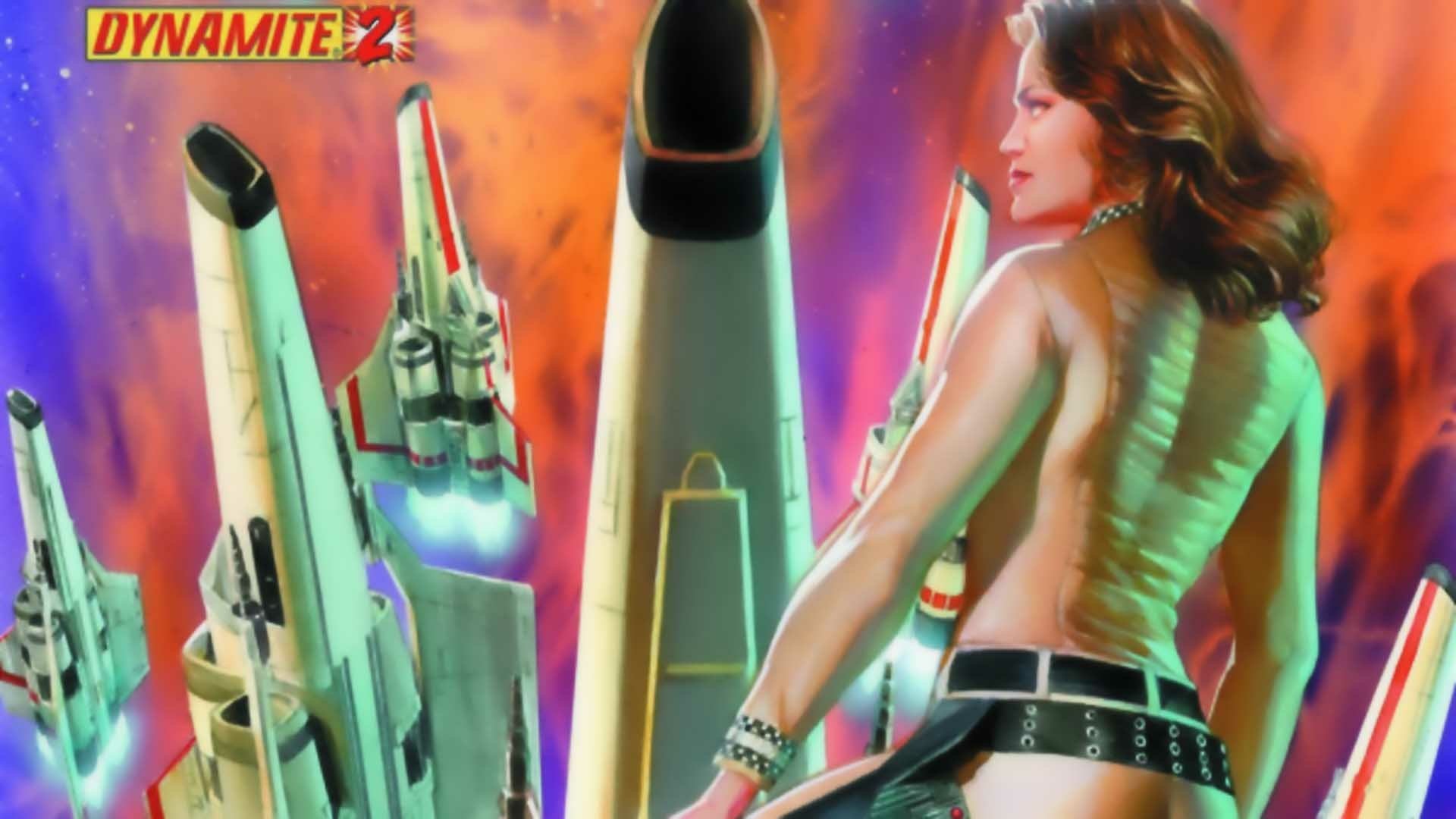 Download Colonial Viper Comic Battlestar Galactica HD Wallpaper