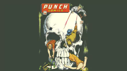 Comic punch comics HD Desktop Wallpaper | Background Image