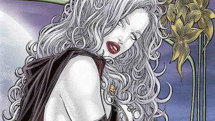 Comic Lady Death HD Desktop Wallpaper | Background Image