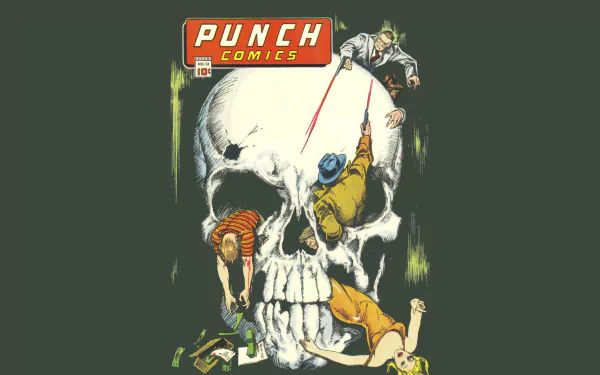 Comic punch comics HD Desktop Wallpaper | Background Image