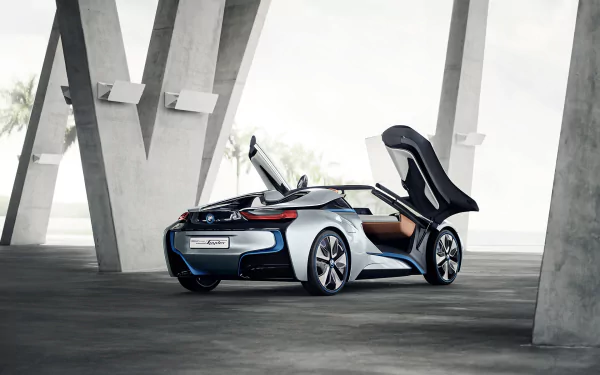 BMW vehicle BMW i8 Concept Spyder HD Desktop Wallpaper | Background Image