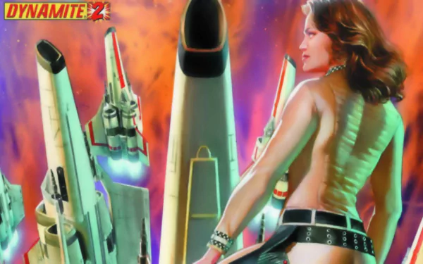 Colonial Viper Comic Battlestar Galactica HD Desktop Wallpaper | Background Image