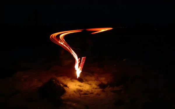 photography Fire juggling HD Desktop Wallpaper | Background Image