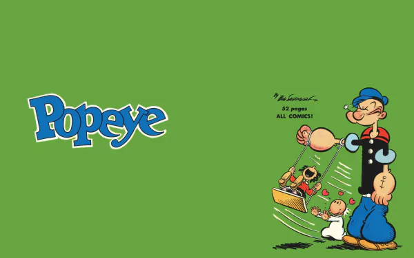 Comic Popeye HD Desktop Wallpaper | Background Image