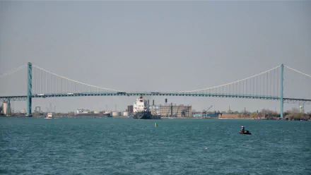 man made ambassador bridge HD Desktop Wallpaper | Background Image