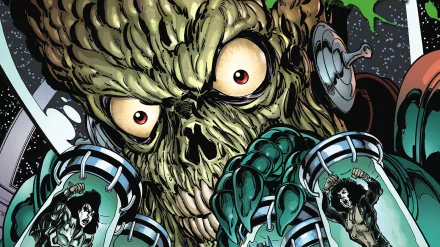 Comic mars attacks HD Desktop Wallpaper | Background Image