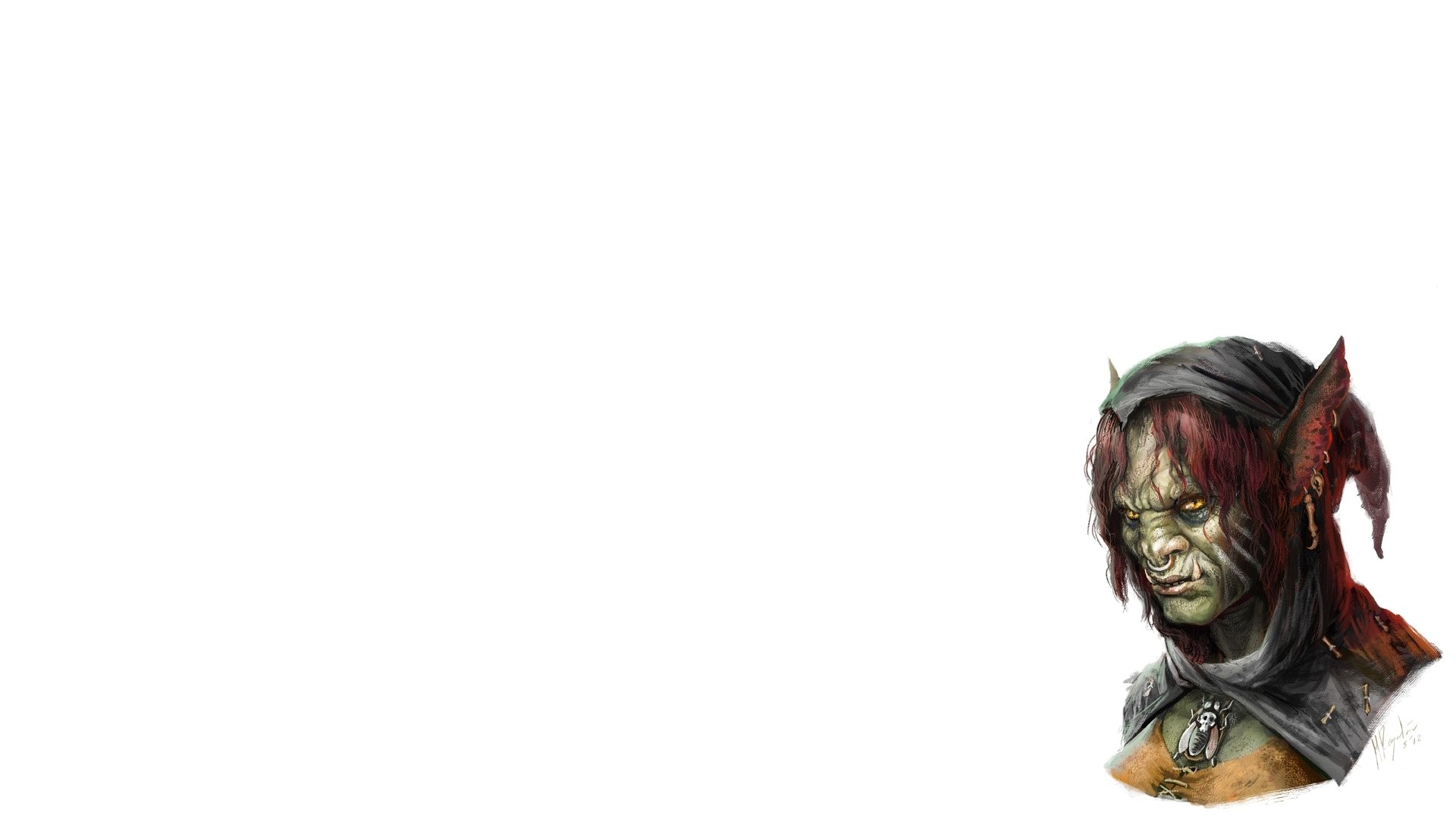 Download Fantasy Orc HD Wallpaper