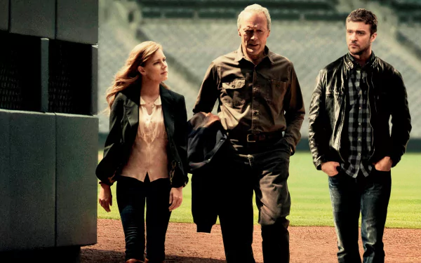 Justin Timberlake Amy Adams Clint Eastwood movie Trouble with the Curve HD Desktop Wallpaper | Background Image