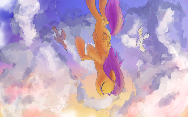 TV Show My Little Pony: Friendship is Magic My Little Pony Scootaloo HD Wallpaper | Background Image
