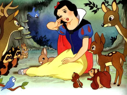 Snow White movie Snow White and the Seven Dwarfs HD Desktop Wallpaper | Background Image