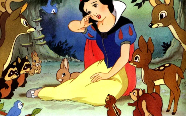 Snow White movie Snow White and the Seven Dwarfs HD Desktop Wallpaper | Background Image