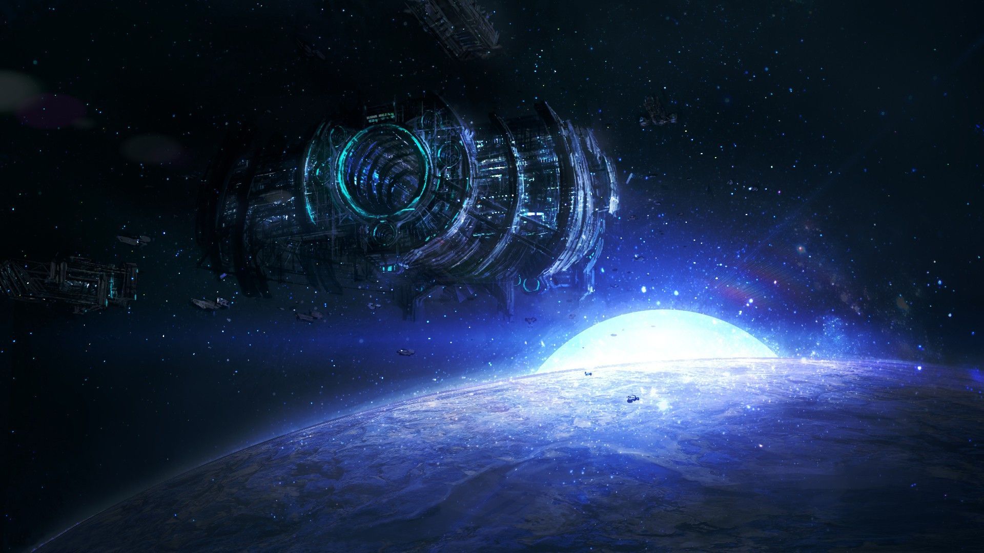 47 Space Station HD Wallpapers | Background Images - Wallpaper Abyss - Page 2