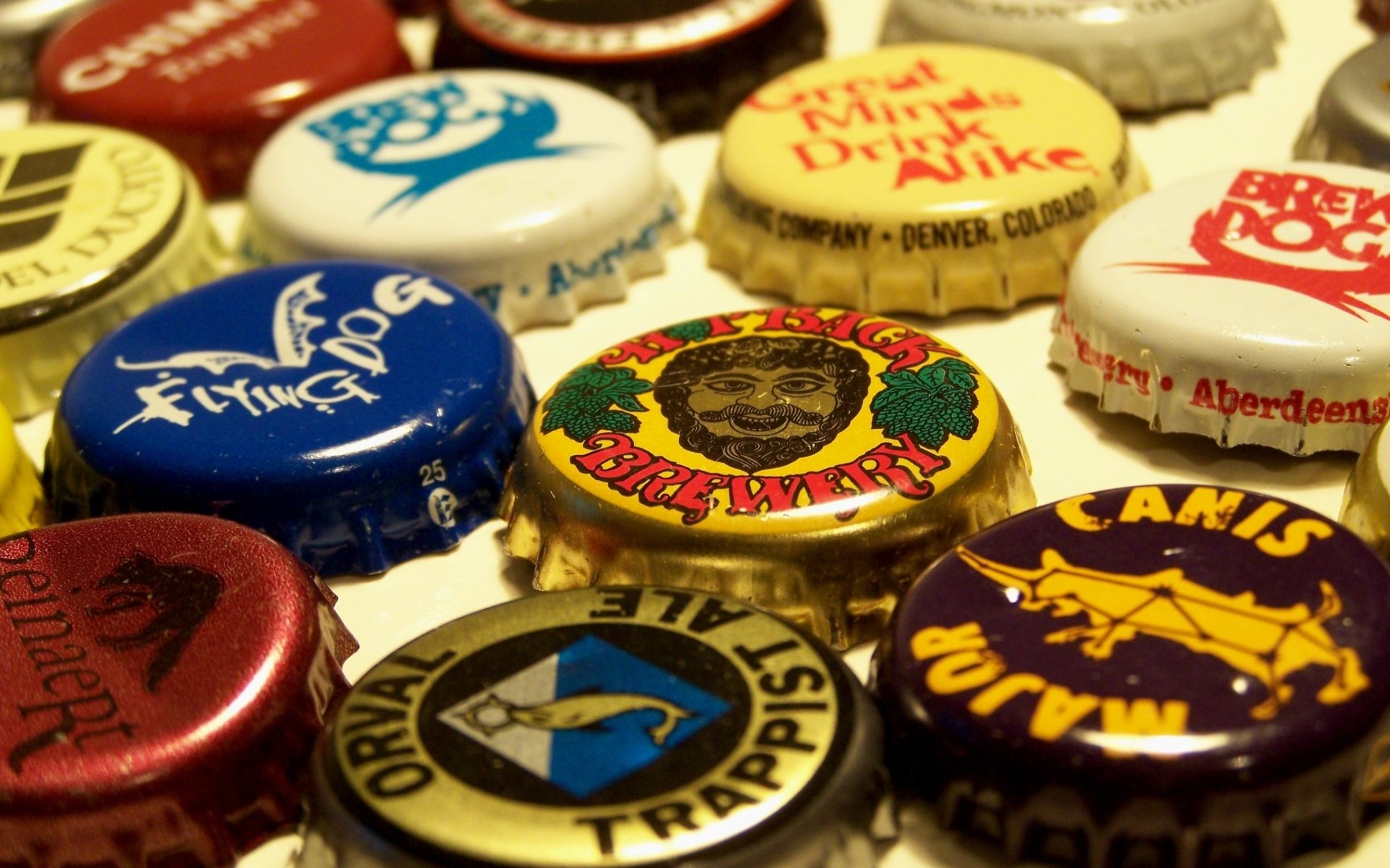 Download Misc Beer Bottle Caps HD Wallpaper