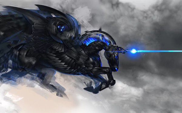 fantasy pegasus HD Desktop Wallpaper | Background Image