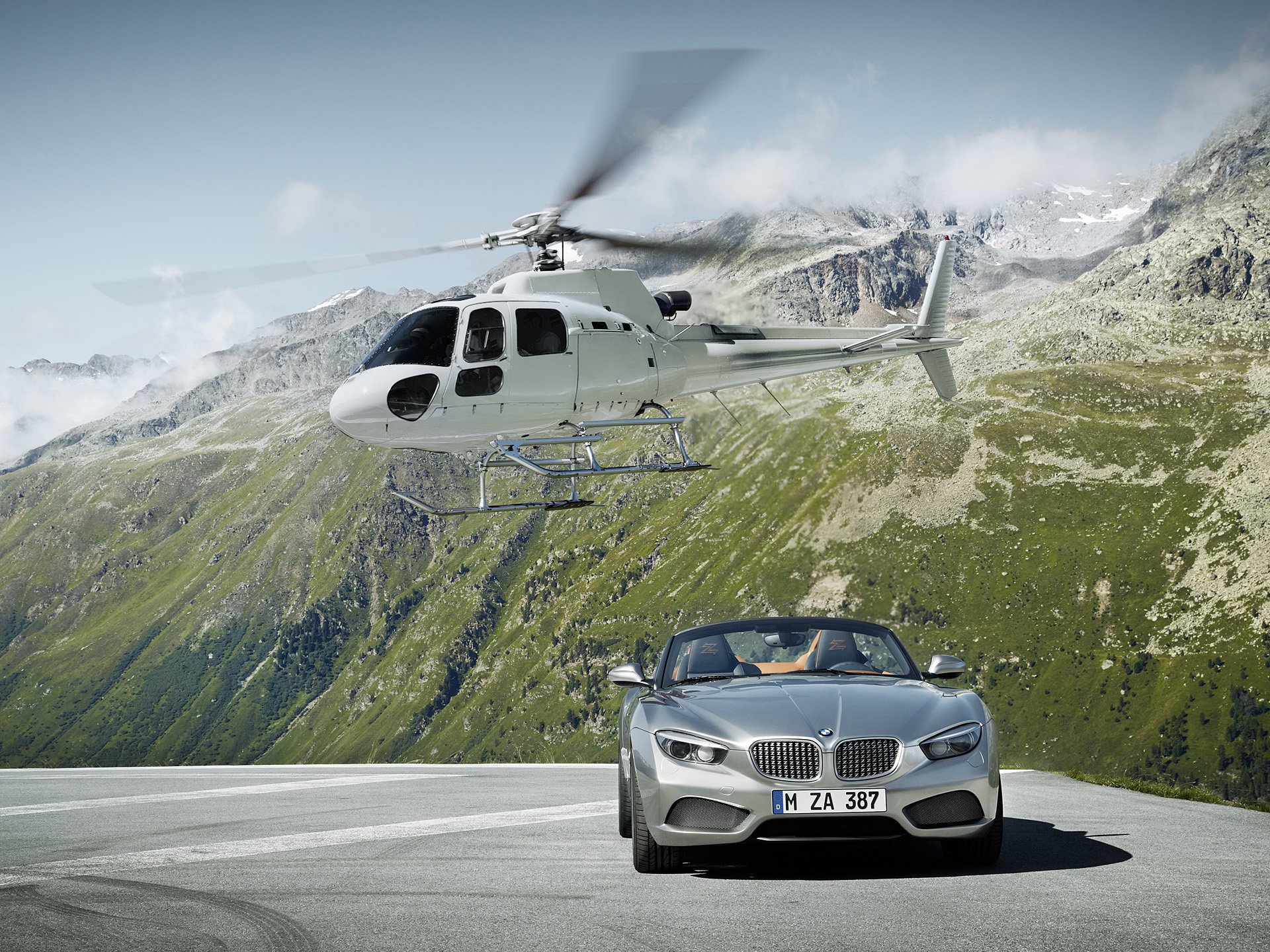 Download BMW Vehicle BMW Zagato Roadster HD Wallpaper