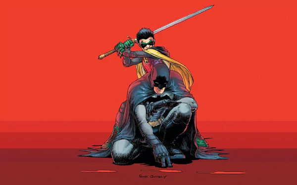 Robin (DC Comics) Batman Comic Batman & Robin HD Desktop Wallpaper | Background Image