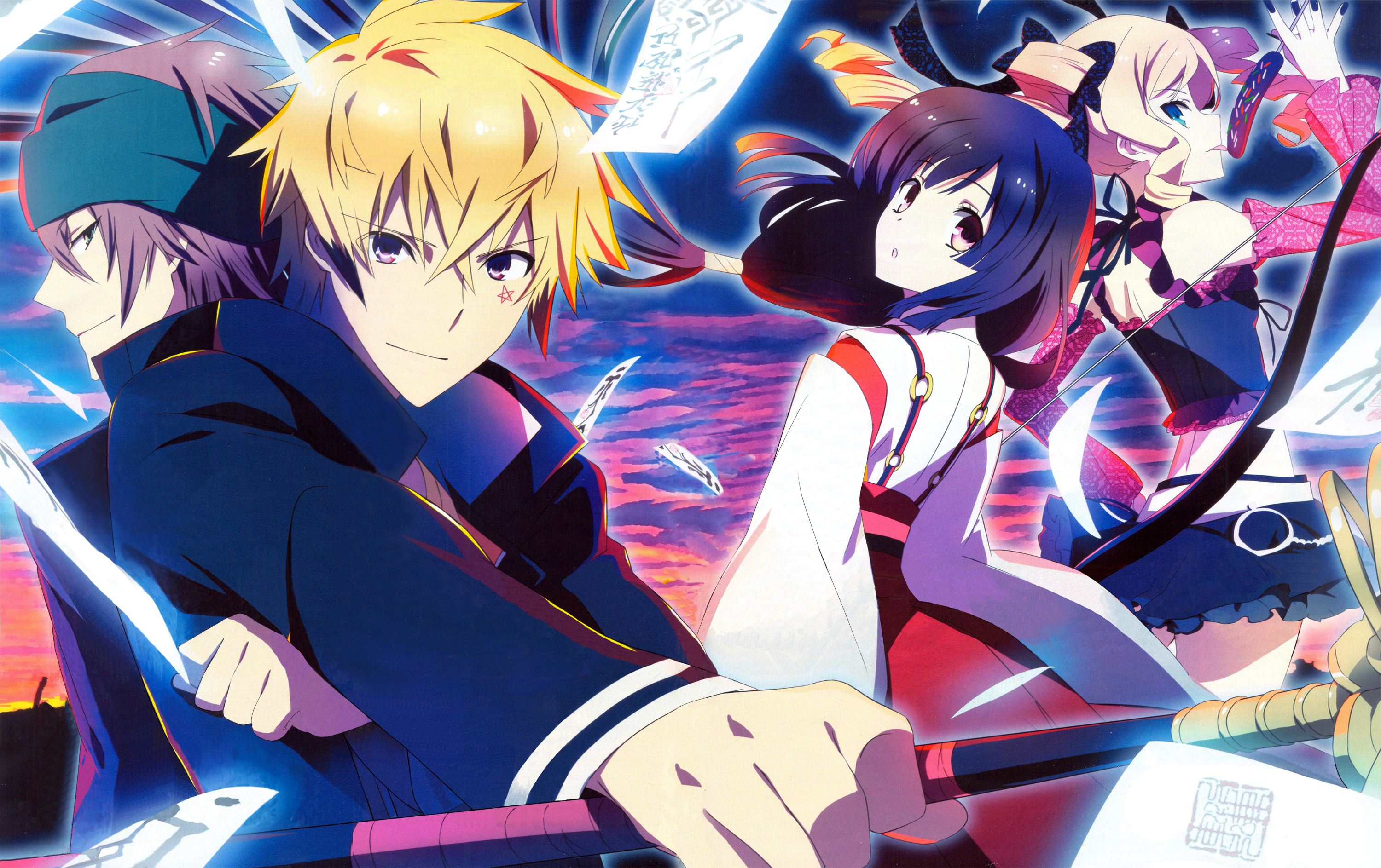 Anime Tokyo Ravens HD Wallpaper