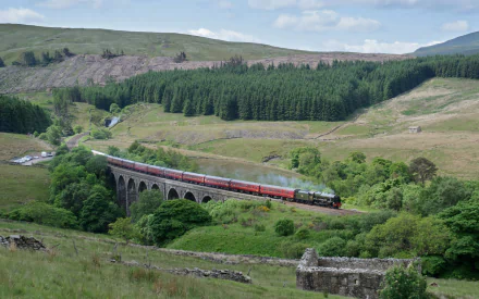 vehicle steam train HD Desktop Wallpaper | Background Image