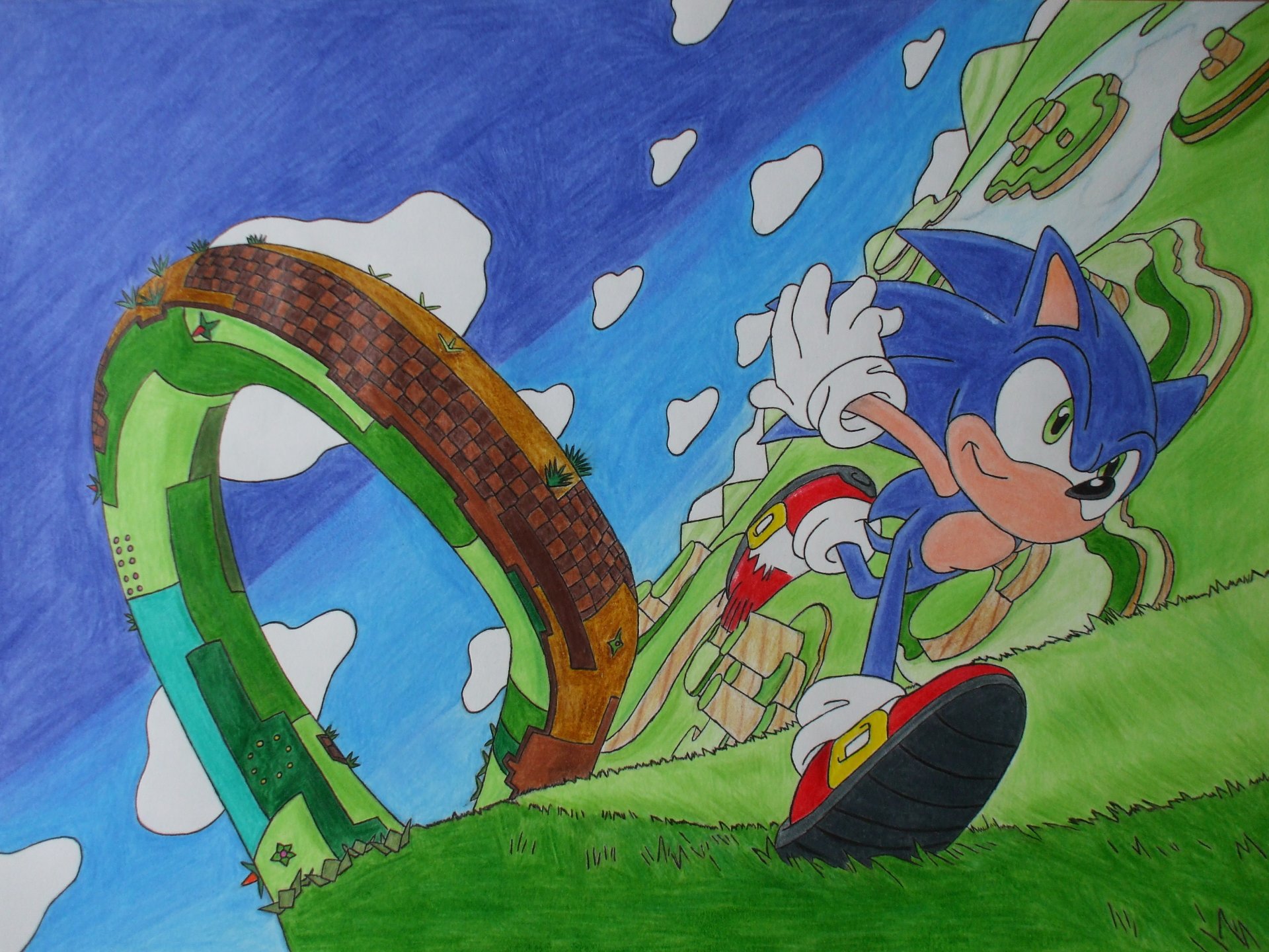 Video Wallpaper: Sonic the Hedgehog - Green Hill Zone 