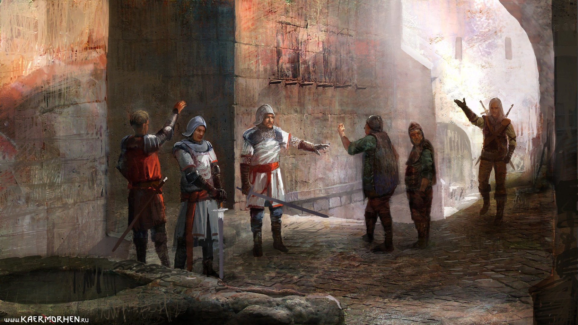 Download Video Game The Witcher HD Wallpaper by Vergilius