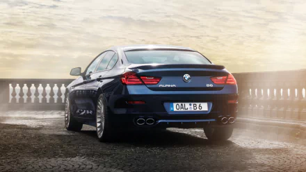 vehicle 2015 BMW Alpina B6 Gran Coupe HD Desktop Wallpaper | Background Image