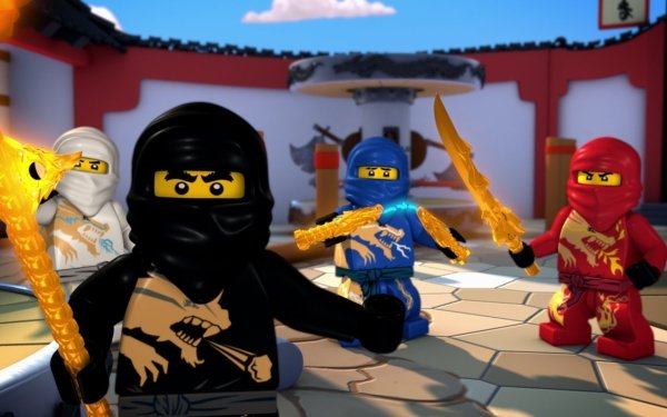 TV Show Lego Ninjago: Masters of Spinjitzu Lego Cole Jay Walker Zane Kai HD Wallpaper | Background Image